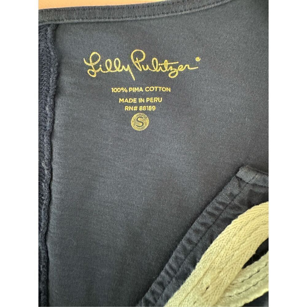 Lili Pulitzer Navy Cotton‎ Dress size Small - Picture 6 of 6